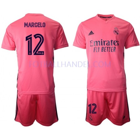 Barn Fotballdrakter Real Madrid Marcelo 12 Borte 2020-21 Kortermet